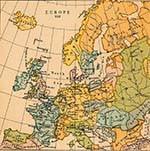 Map of Europe 912