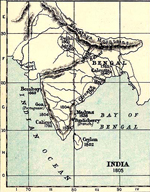 India in 1805