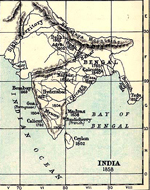 India 1858