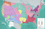 United States - Early Indian Tribes, Culture Areas, and Linguistic Stocks