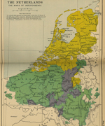 Map of the Netherlands 1568