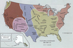 Area of today's United States 500 - 1300 A.D.