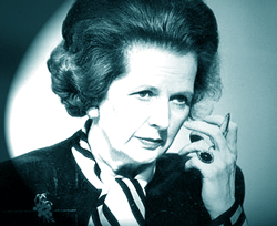 Margaret Thatcher, born 1925