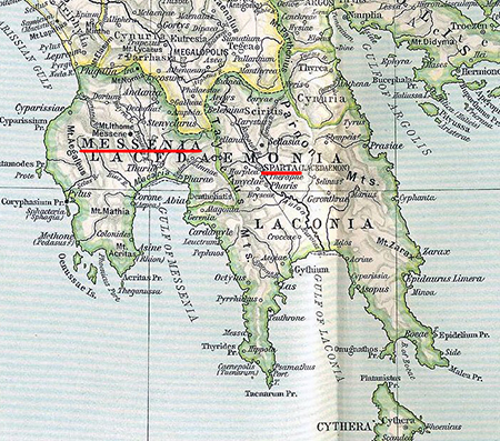 Messenia and Sparta, Ancient Greece