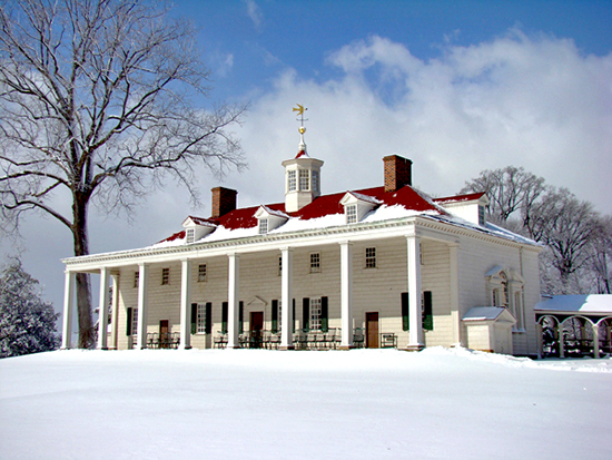 Mount Vernon Mansion, East Lawn