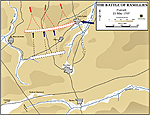 Map of the Battle of Ramillies - May 23, 1706: Marlborough's Pursuit of Villeroi