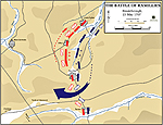Map of the Battle of Ramillies - May 23, 1706: Marlborough's Breakthrough