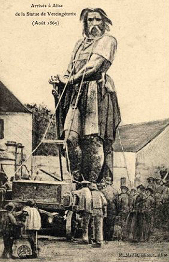 Vercingetorix Returns to Alesia in 1865