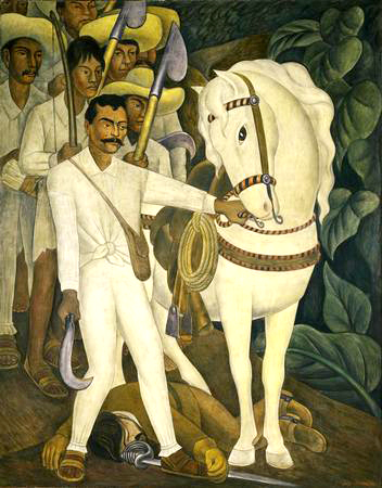 Agrarian Leader Zapata by Diego Rivera, 1931