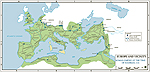 Roman Empire AD 117 - MAP