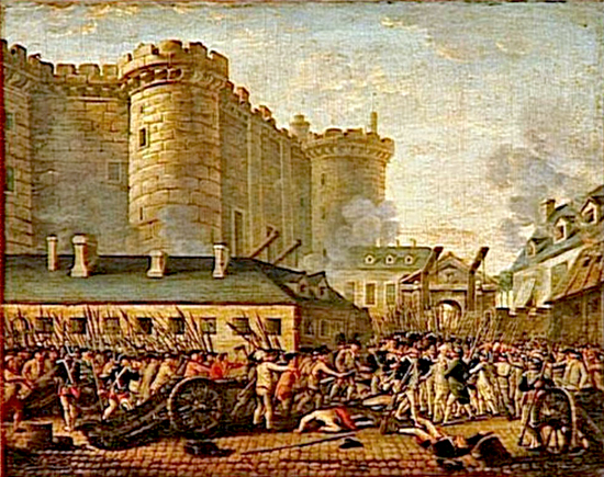 Storm of the Bastille — July 14, 1789