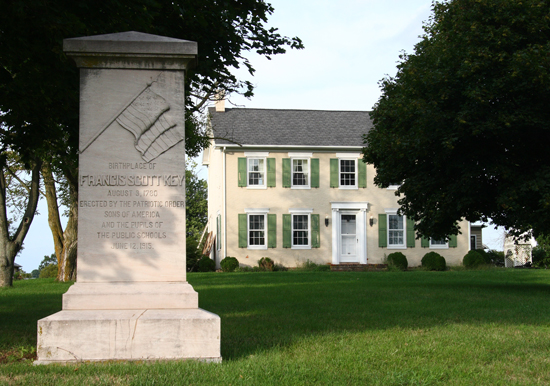 Terra Rubra, Keymar, Maryland - Birthplace of Francis Scott Key