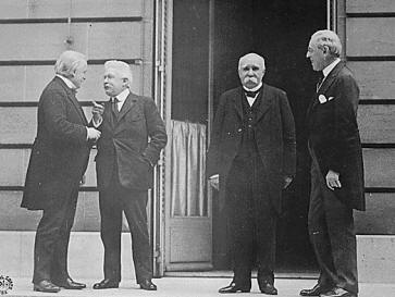 The Big Four of Versailles 1919