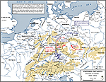 Map of the Thirty Years War: 1630-1632