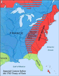Before the 1763 Treaty of Paris