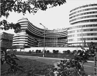THE WATERGATE COMPLEX IN WASHINGTON IN 1973