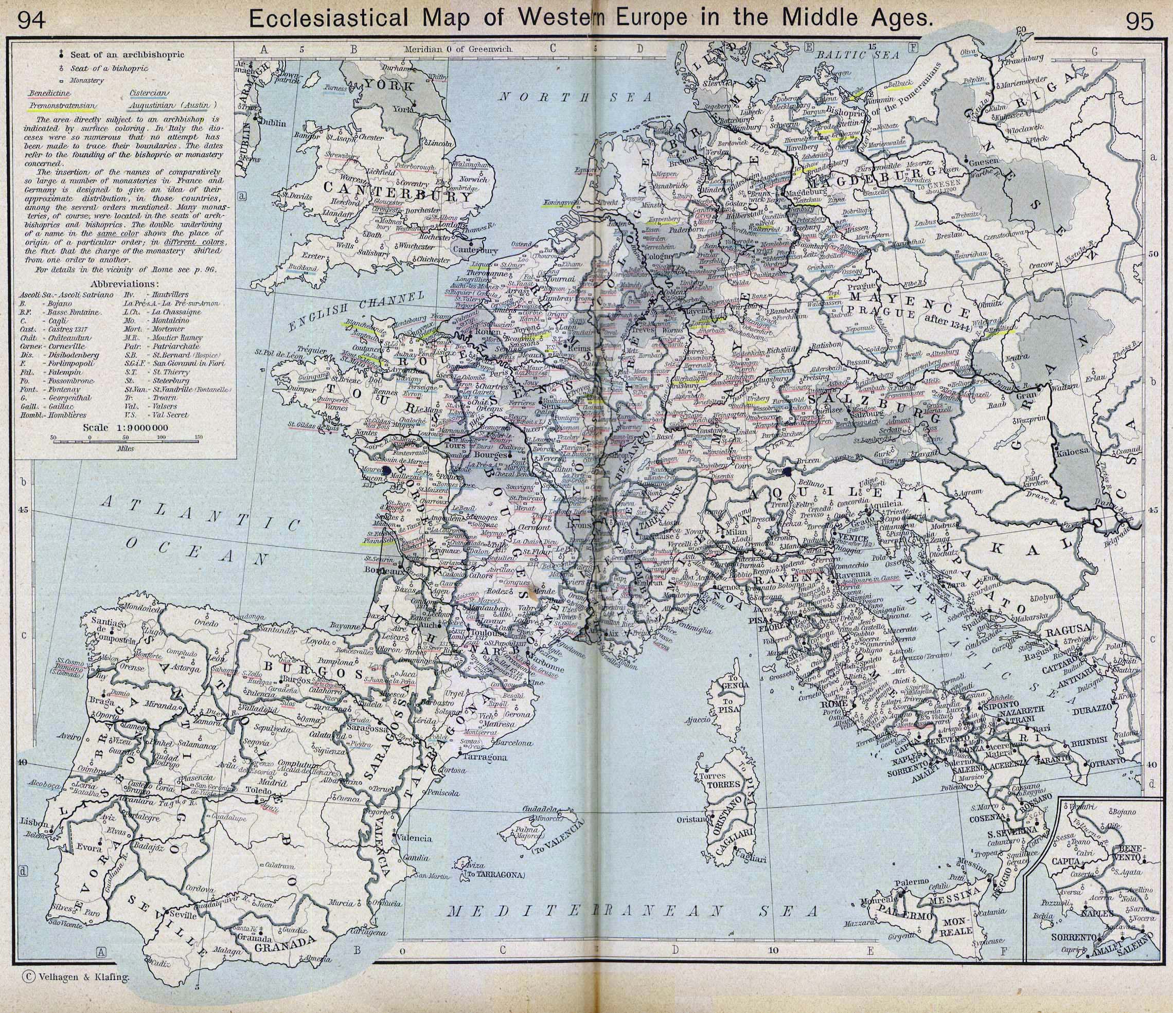 western europe feudal kingdoms world map