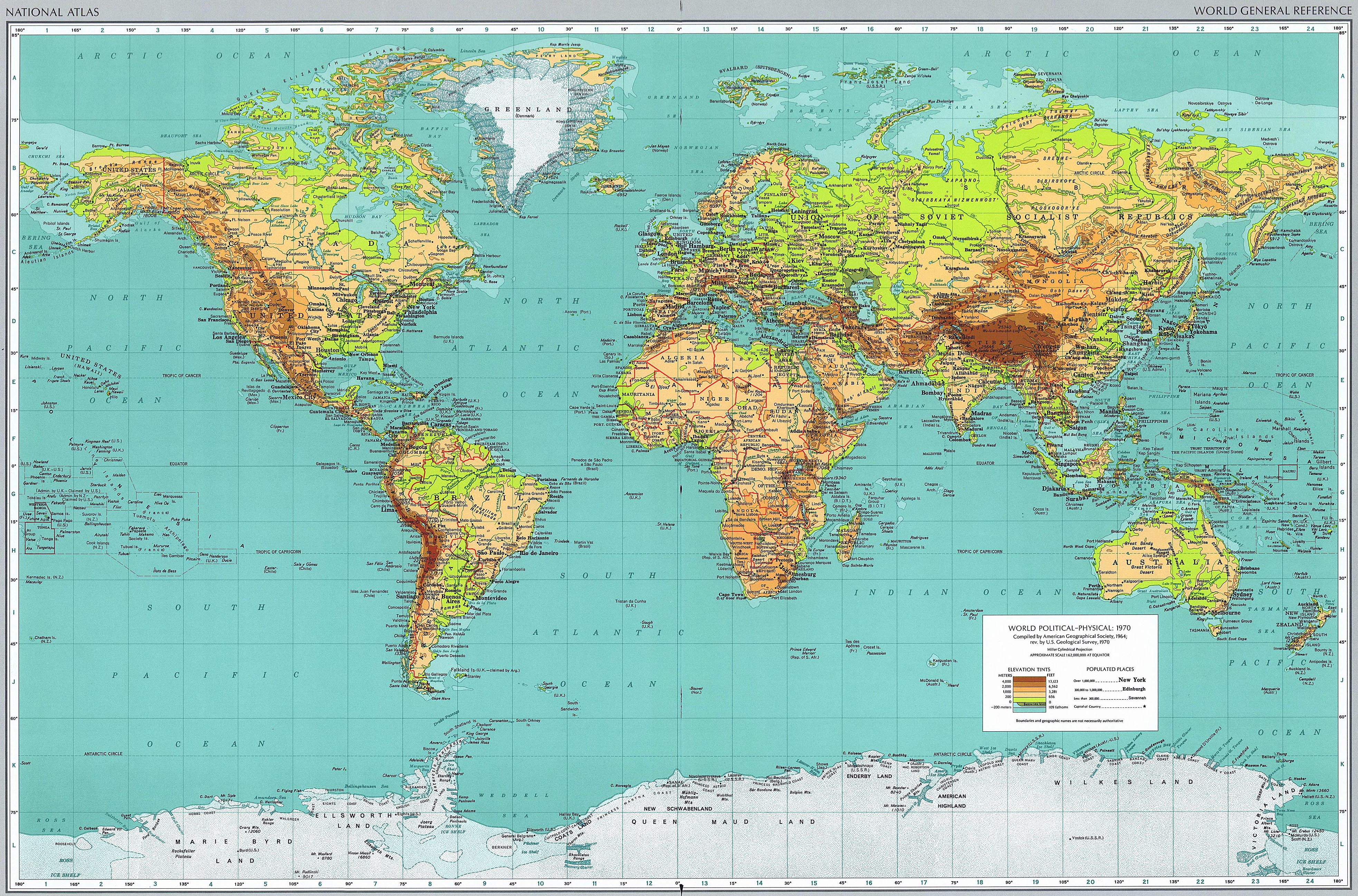 Us World Map