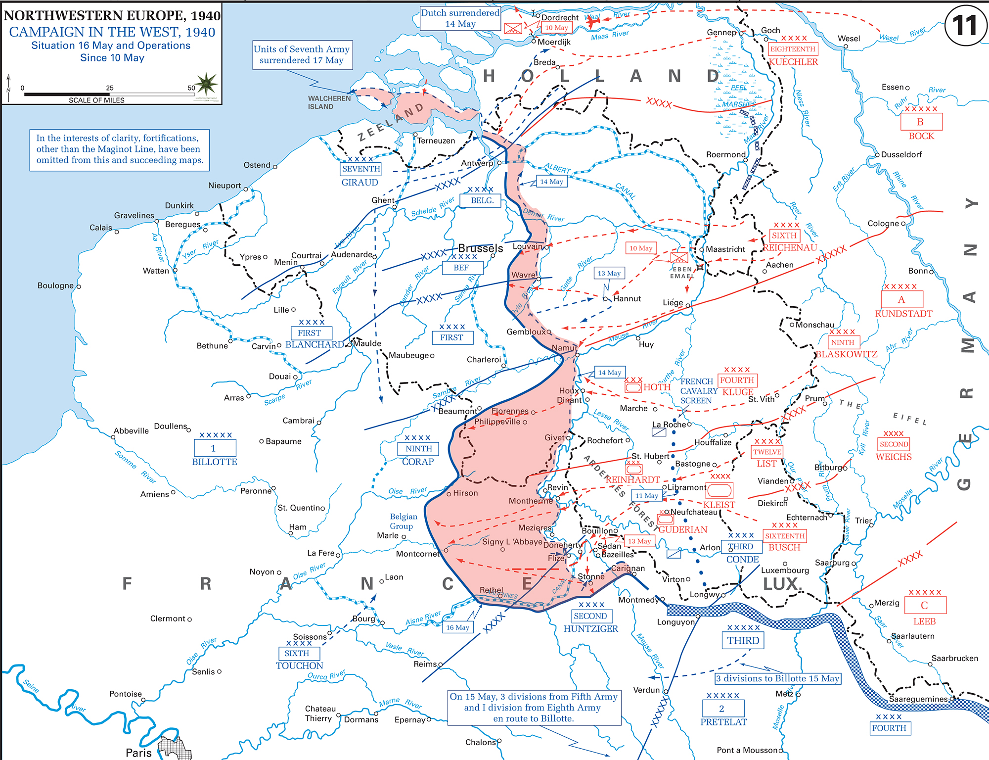 WWII - The War in the West: May 10-16, 1940