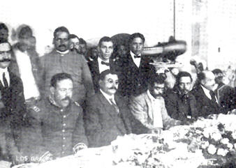 Zapata and Villa in Mexico City